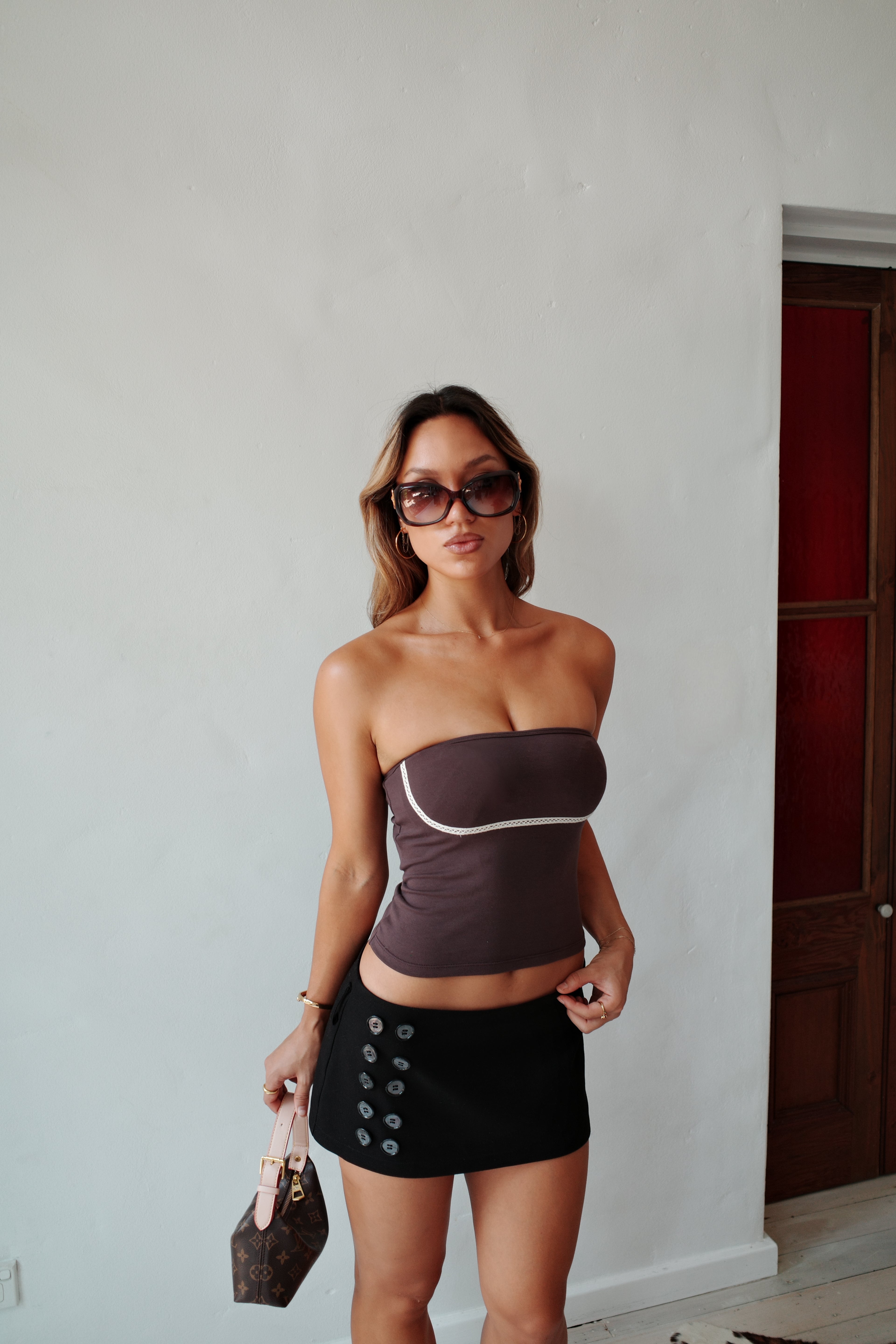 The Form Top - Chocolate